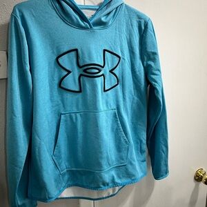 Under Armour Light Blue Athletic Hoodie